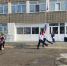 В Одесском районе школьная неделя началась с выноса флага Российской Федерации - Газета Пламя